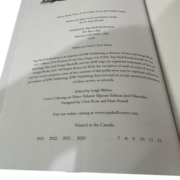 March Trilogy Books 1-3 by John Lewis Andrew Aydin Nate Powell - Picture 11 of 13